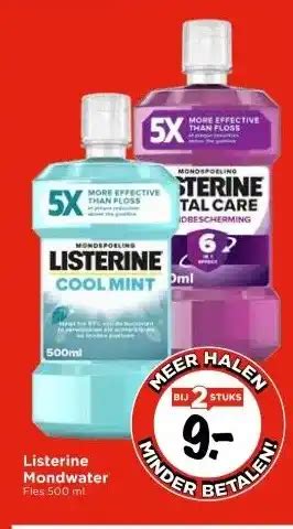 aanbieding listerine|listerine original.